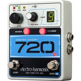 Harmonix - 720 Stereo Looper Pedal 720LOOPER - Multicolor