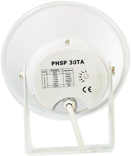 PHSP 30TA

POS 1 2 3 4 5 6

POWER H impedance TOV

30W 3330 15W 7.5W 5W 26660

OFF OF MOE 80 3 5

CE