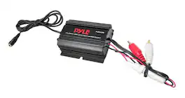 Pyle - PLDN37R Audio Ground Loop Isolator/Audio Line Driver with 3.5mm (1/8") to RCA Stereo Jacks
