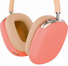 Left. SaharaCase - Cover Case for Apple Airpods Max - Orangish Pink.