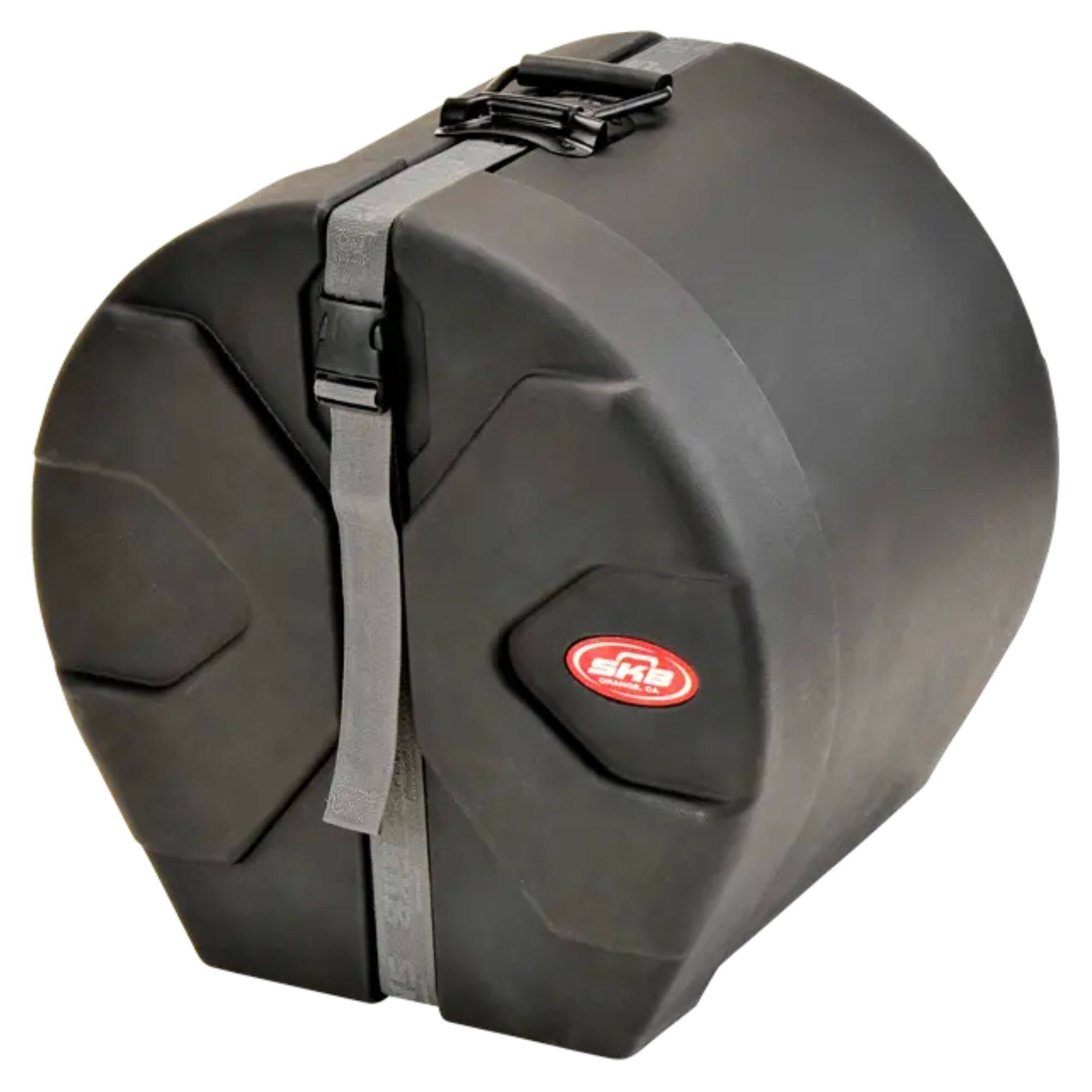 Alt View 4. SKB - SKB 14" x 16" Tom Case with Padded Interior and D-Shaped Drum Design - Black.