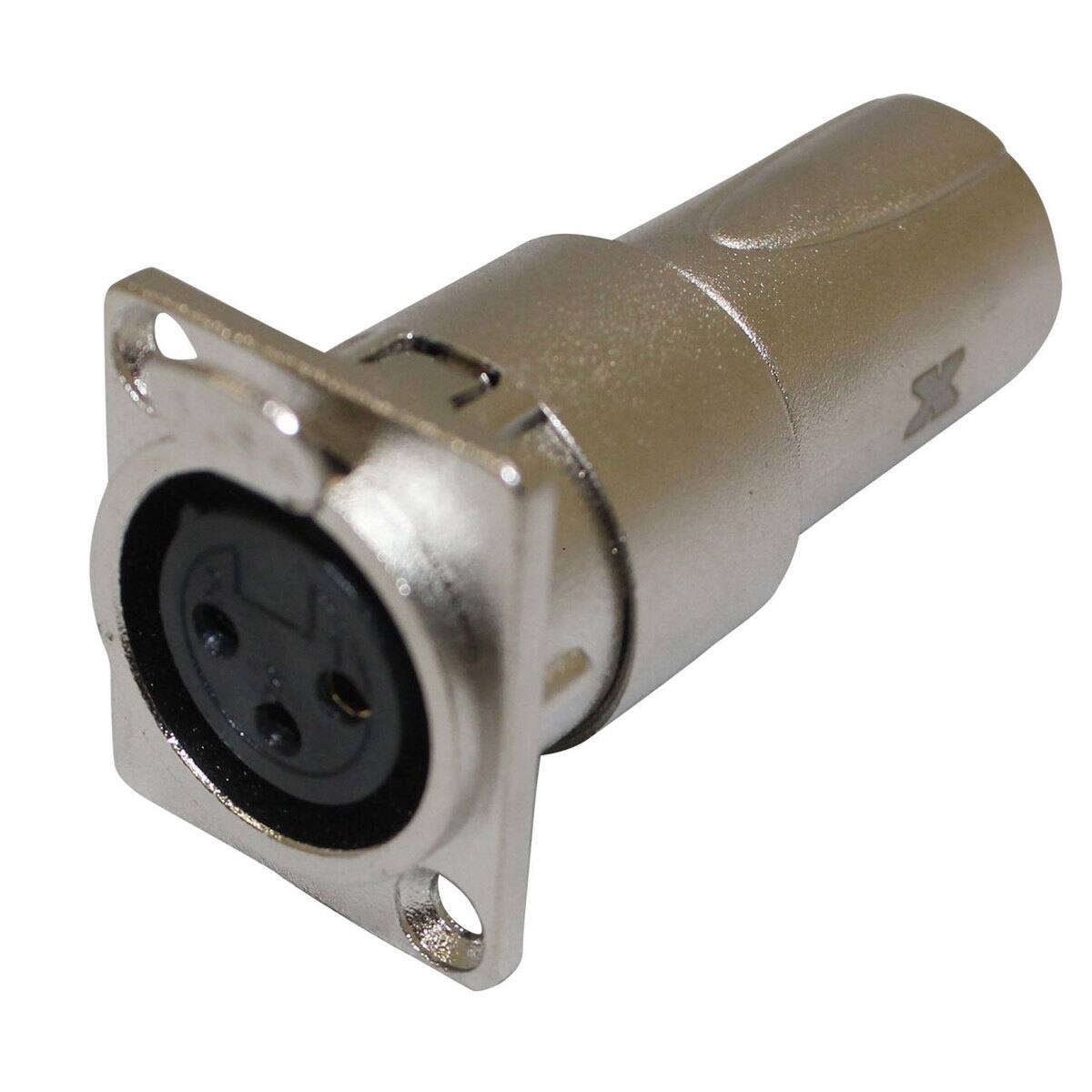 Alt View 5. ProX - ProX XC-3FDM XLR Female to Male Adapter for Panel Mount.