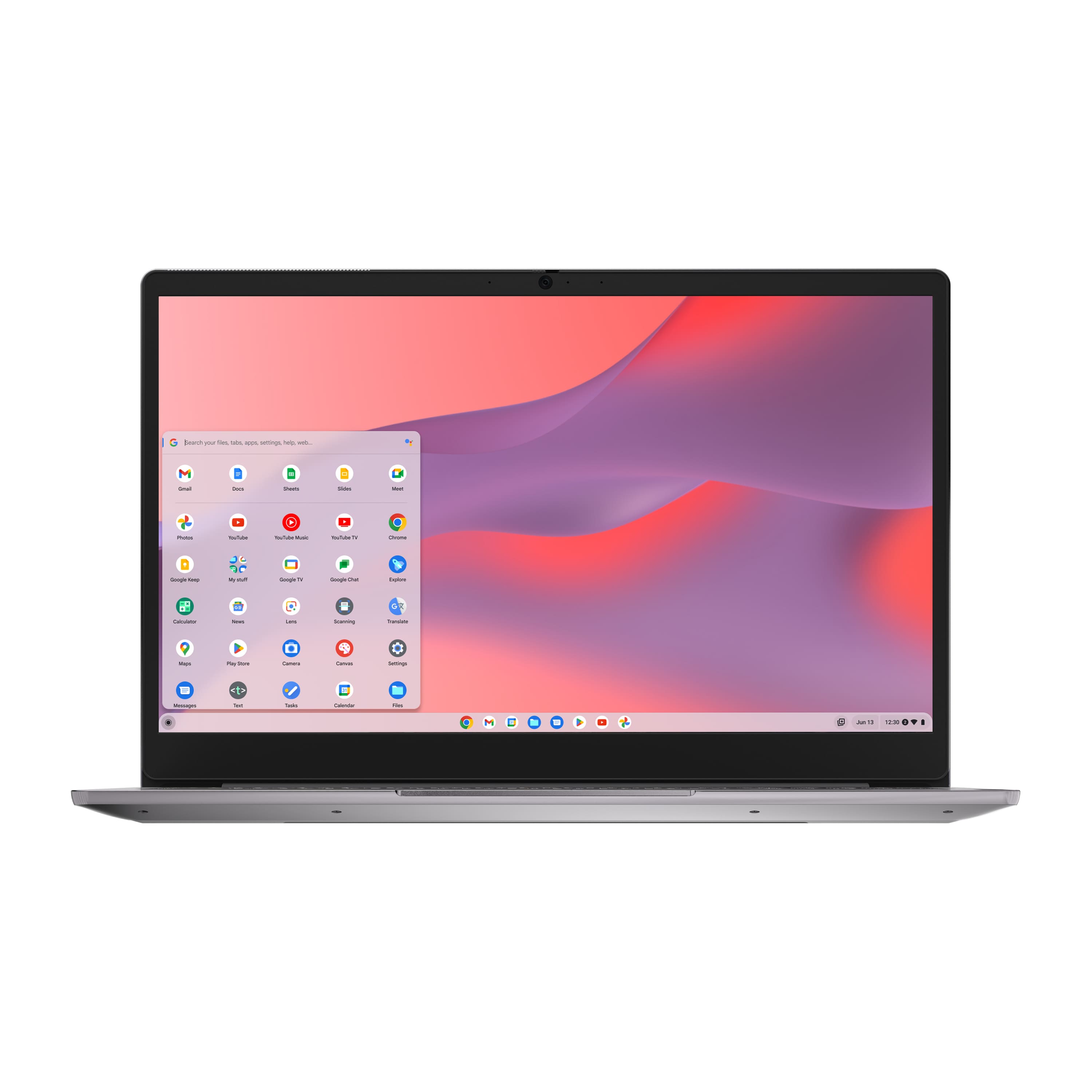 Alt View 3. Lenovo - IdeaPad 3i Chromebook 15.6" Full HD Laptop - Intel Celeron 2021 - 4GB Memory with 64GB eMMC Storage - Arctic Grey.