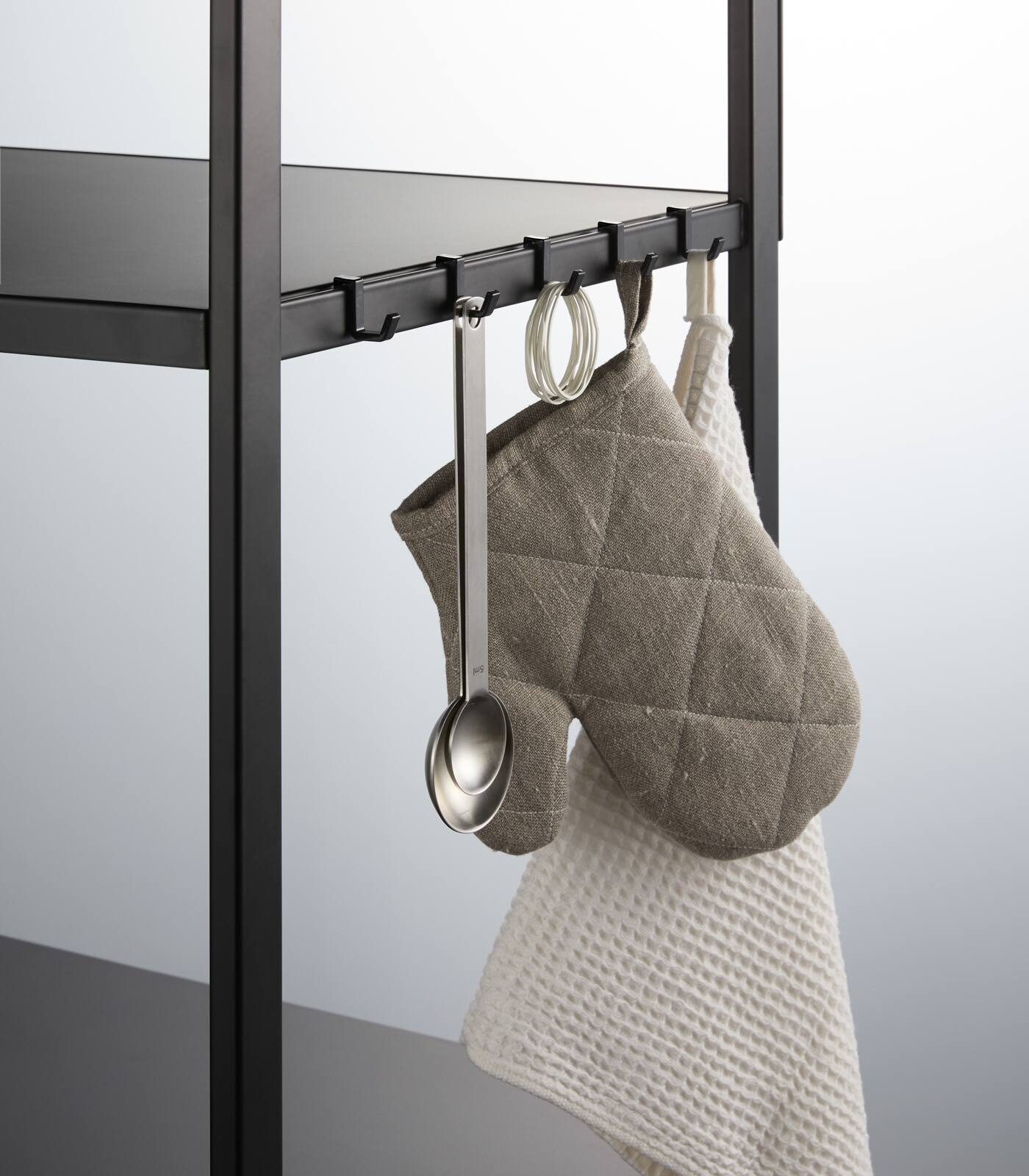 Left. Yamazaki Home - Storage Rack - 35-Inch.