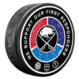 Mustang Drinkware - Buffalo Sabres First Responders Puck - Multicolor