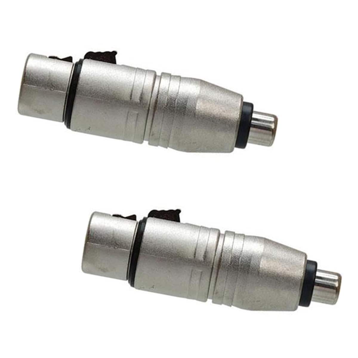 Hosa Technology - Hosa 2x GXF-132 Analog Audio RCA - Female 3Pin XLR Adaptor