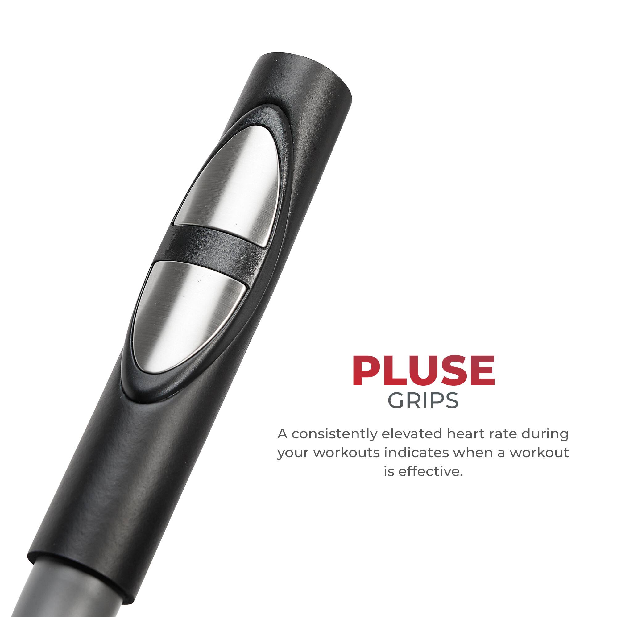 PLUSE GRIPS
A consistently elevated heart rate during your workouts indicates when a workout is effective.