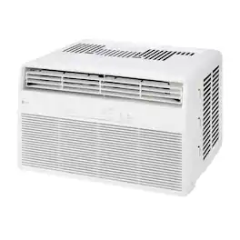LG - 6,000 BTU Window Air Conditioner with Remote, 115V - White