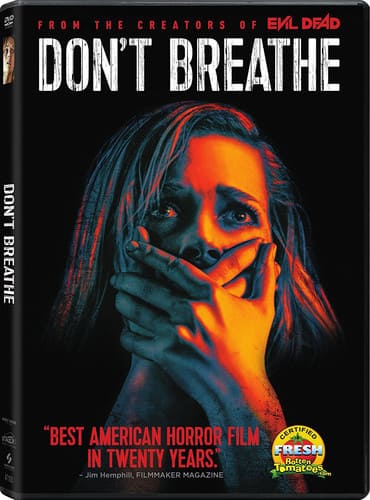 Front. Don't Breathe - DVD.