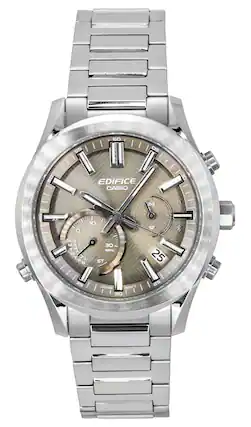 55
60
OS
SO I
EDIFICE CASIO 24
10 R
O
10
o 12
15
O
SU M T W T F S 35
30 MIN. ST 25 I 25 JAPAN T'VOM 30