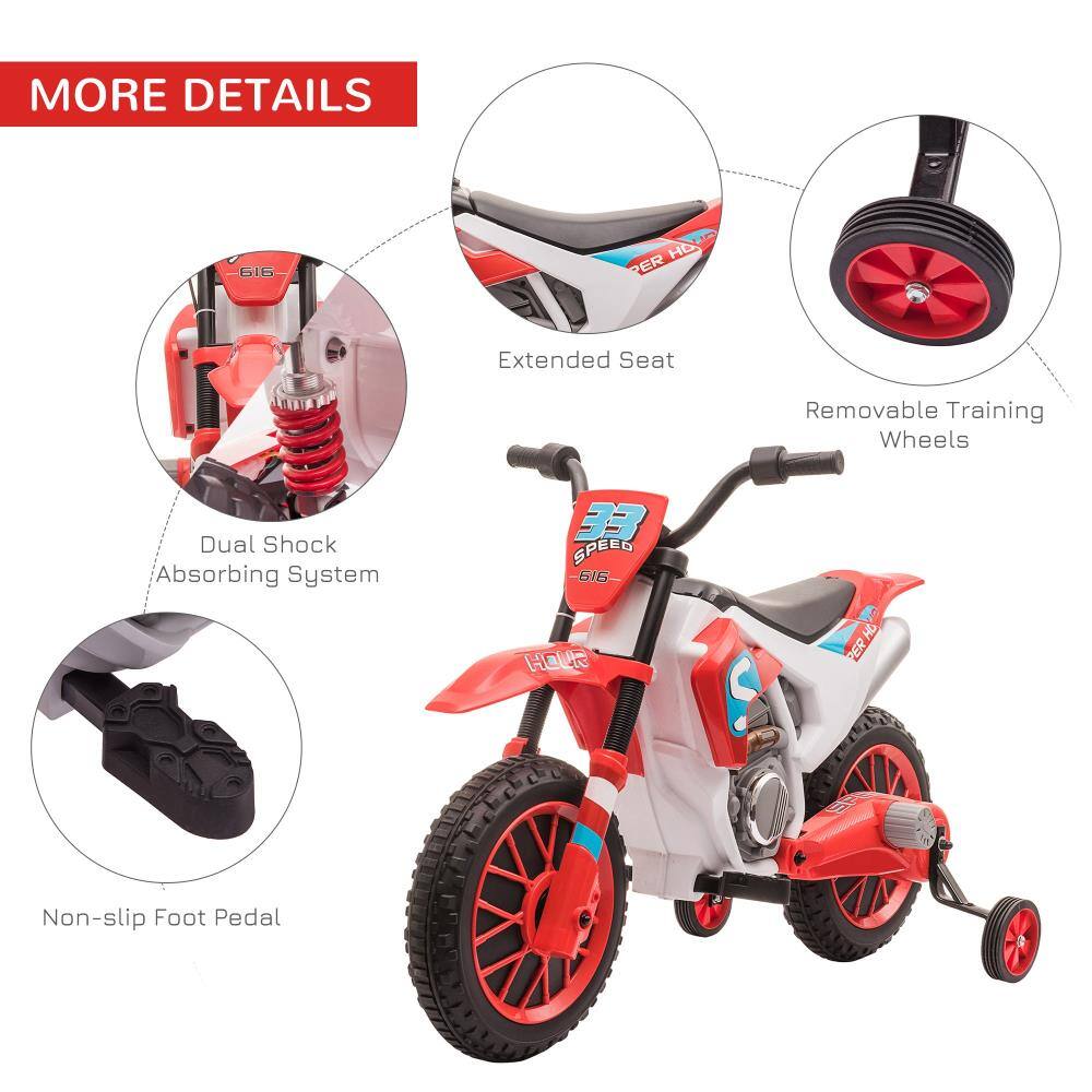 MORE DETAILS

- Extended Seat
- Dual Shock Absorbing System
- Removable Training Wheels
- Non-slip Foot Pedal