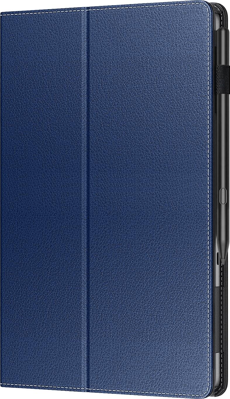 Alt View 11. SaharaCase - Folio Case for Samsung Galaxy Tab S10 Ultra, Tab S9 Ultra, and Tab S8 Ultra - Dark Blue.