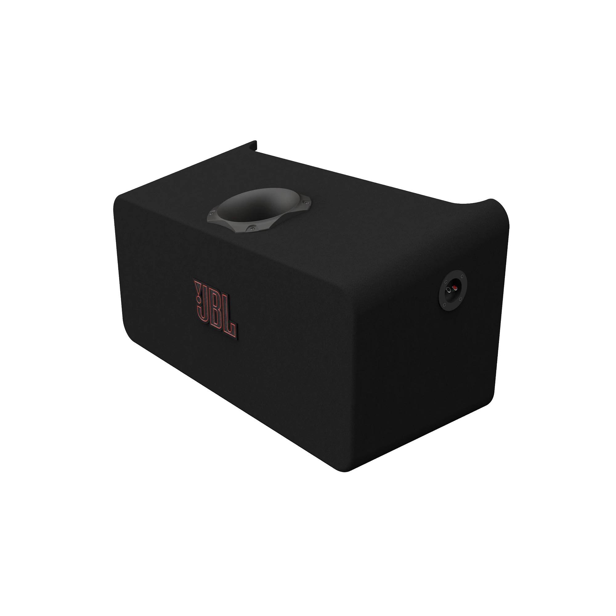 Alt View 10. JBL - JBL CLUB1200D Club Series - Dual 12" Slip Stream Ported Enclosure 2ohm - Black.
