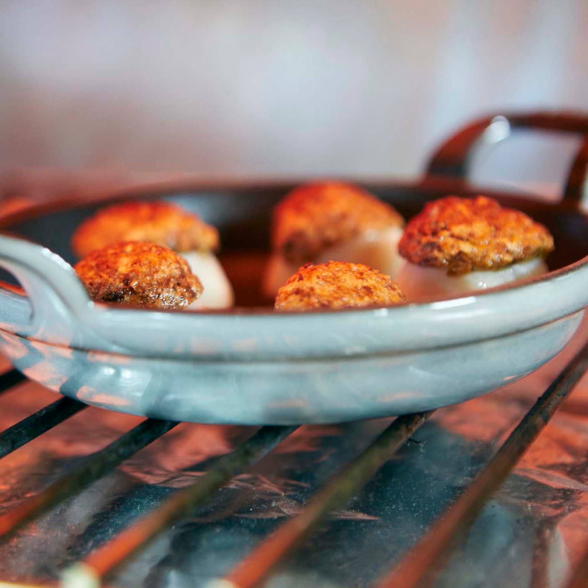 Alt View 1. Staub - Staub Cast Iron 9.5-inch x 6.75-inch Oval Baking Dish - Graphite Grey - Graphite Grey.