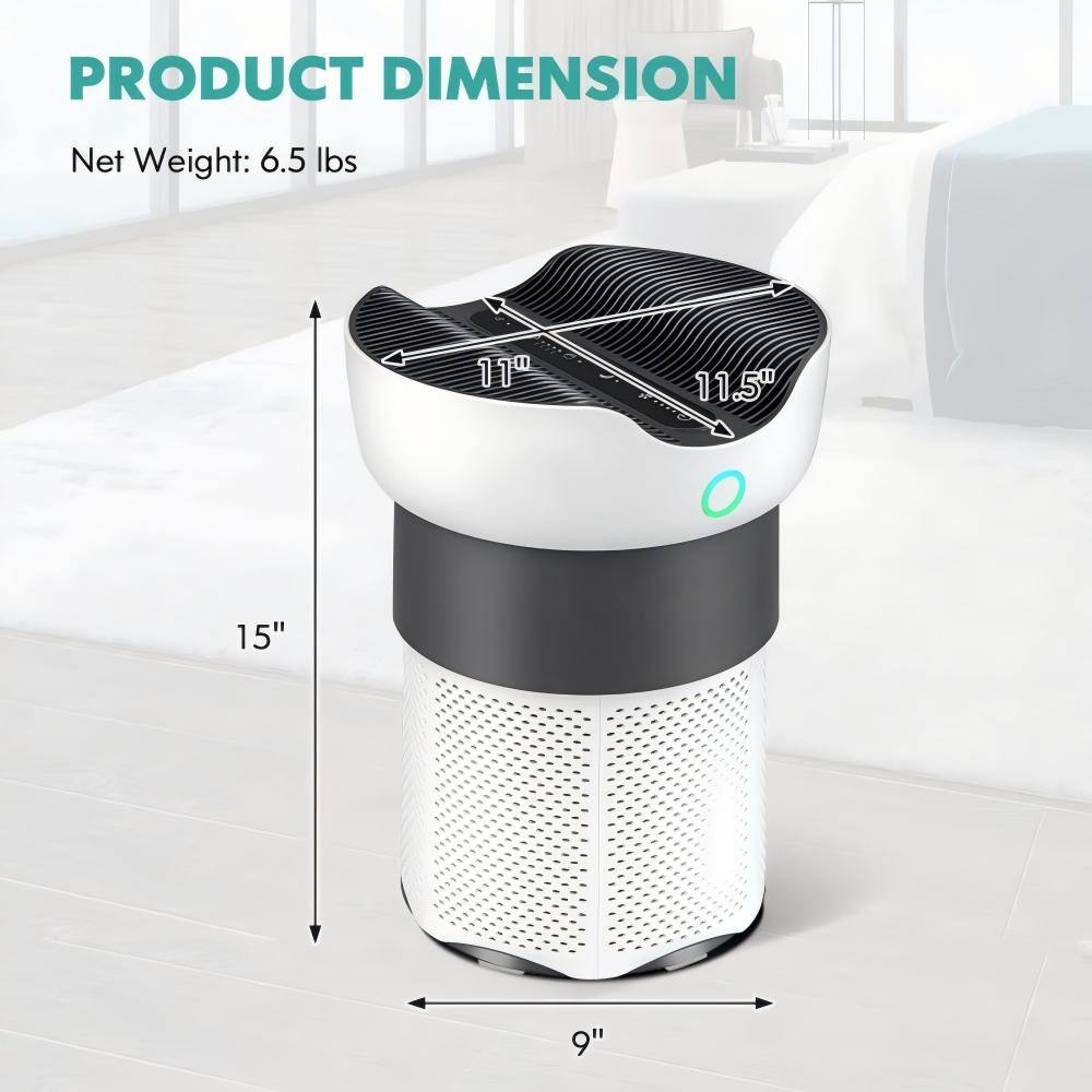 PRODUCT DIMENSION  
Net Weight: 6.5 lbs  
11"  
11.5"  
15"  
9"