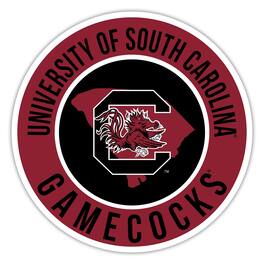 Fan Creations - South Carolina Gamecocks 15" State Circle Sign - Multicolor