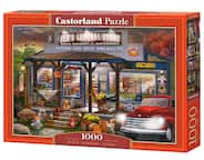 No C-104505-2 Castorland Puzzle JEB'S GENERAL STORE DRY GOODS & NOTIONS ICE CREAM SODA COFFEE HOME MADE PIES GIFTS AND SUNDRIES C MON IN! GROCERIES Red Rooster COFFEE GENERAL STORE CR REAM 6.05g HHHE SUMLICHT EEE 10AB COLD DOOS Lone Snout 4 Ml LEEE BAIRCUTT ING SHAVING GROCERIES OPEN DAIL 10AM-17 SUNDRY ITEMS HOT COFFEE FOUNTAIN SODA BARBER ER JEB'S 1000 JEB'S GENERAL STORE Castorland 208810.9m 20.0 V 1000 cm/cM