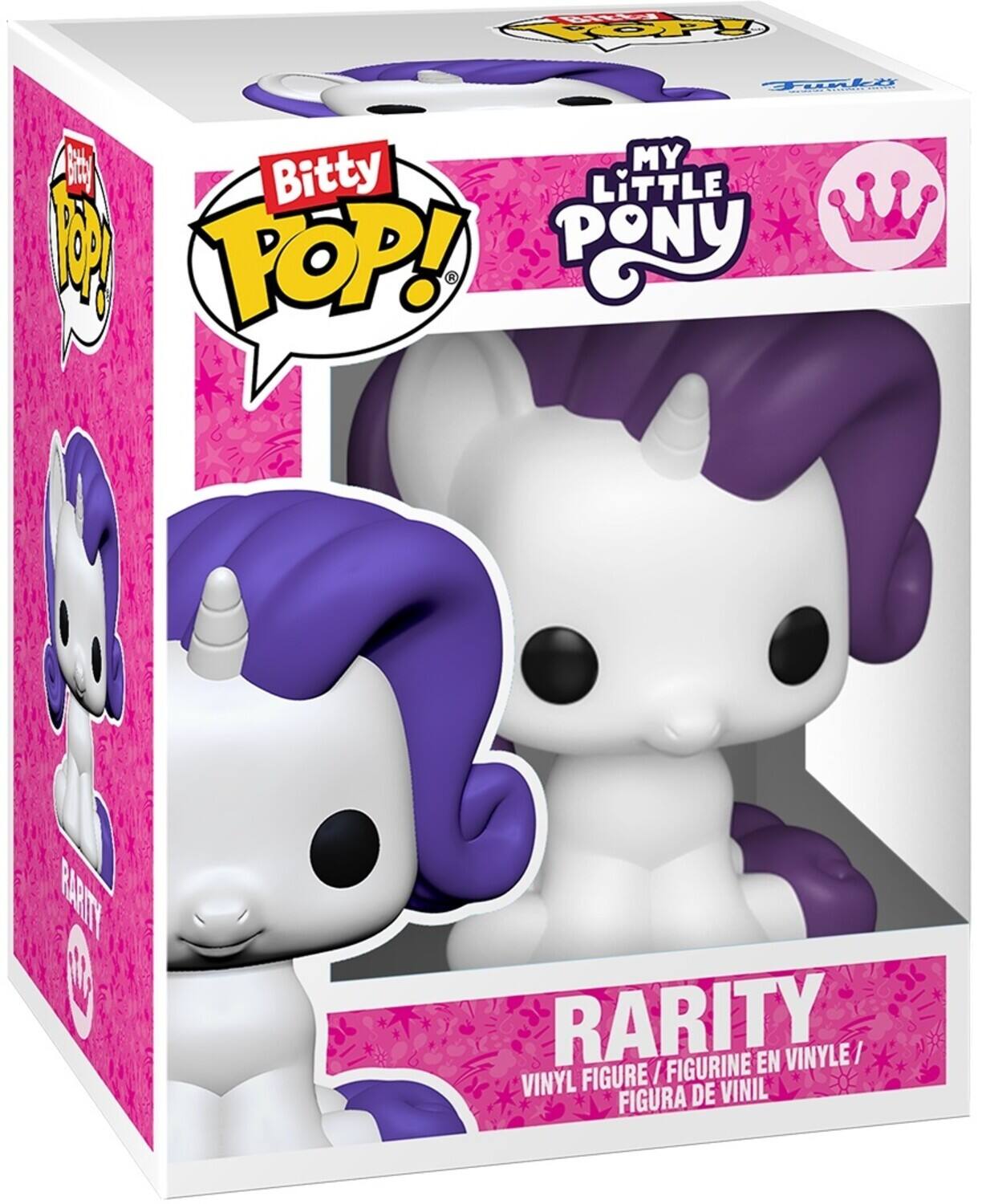 Bitty Pop! Fun L TNE Ghy MY LITTLE PONY RARITY FIGURINE EN VINYLE / VINYL FIGURE / FIGURA DE VINIL
