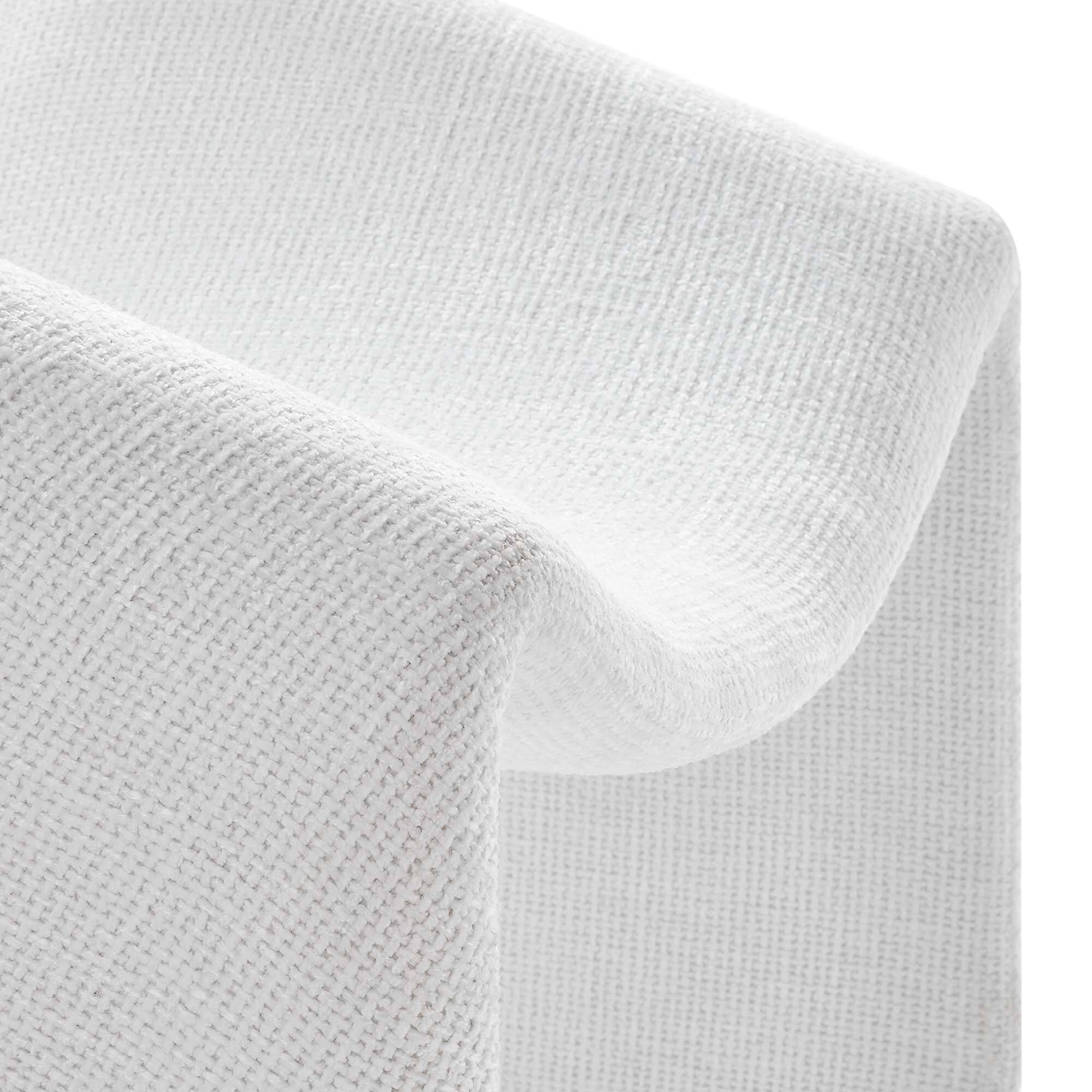 Alt View 5. Modway - Vivi Chenille Upholstered Accent Chair by Modway - Frost.