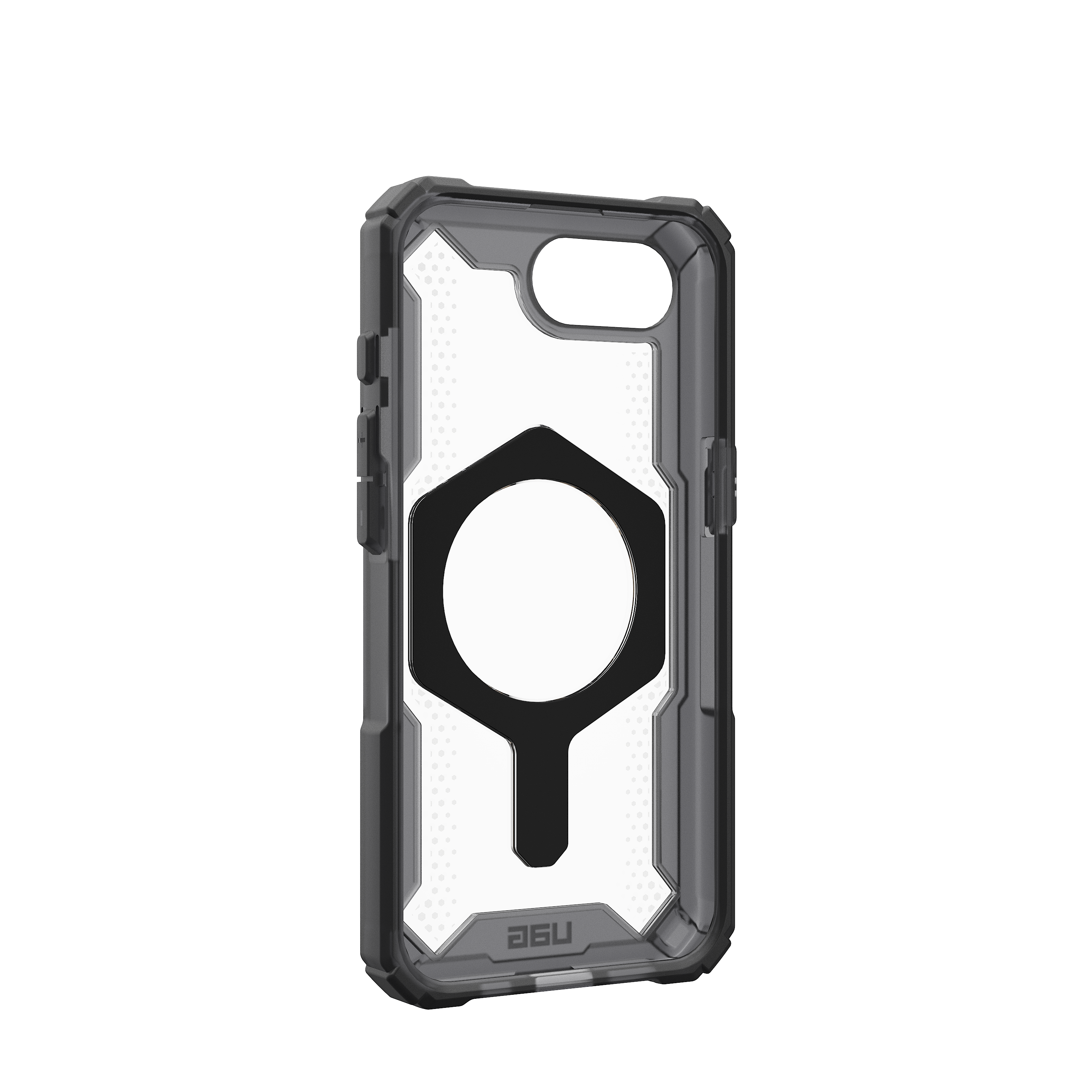 Alt View 3. UAG - Plasma EXT Case with Magsafe for Apple iPhone 16e - Ash/Titanium.