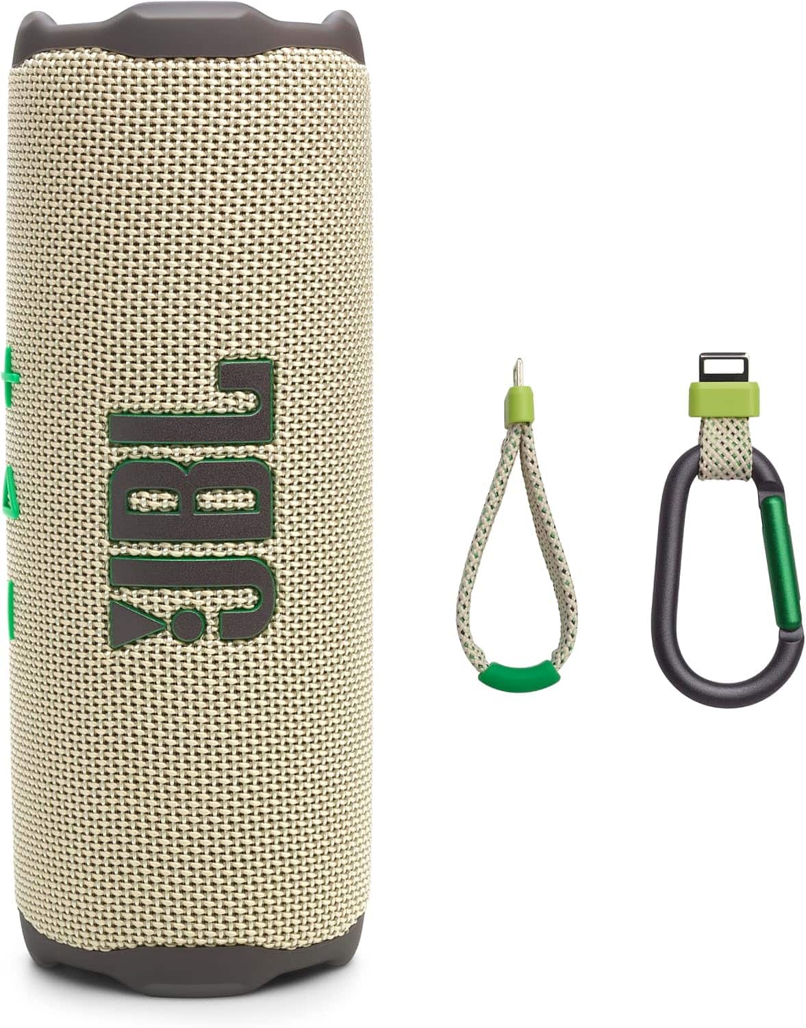 Flip 7 - Portable Waterproof and Drop-Proof Speaker, Bold JBL Pro Sound with AI Sound Boost (Sand)