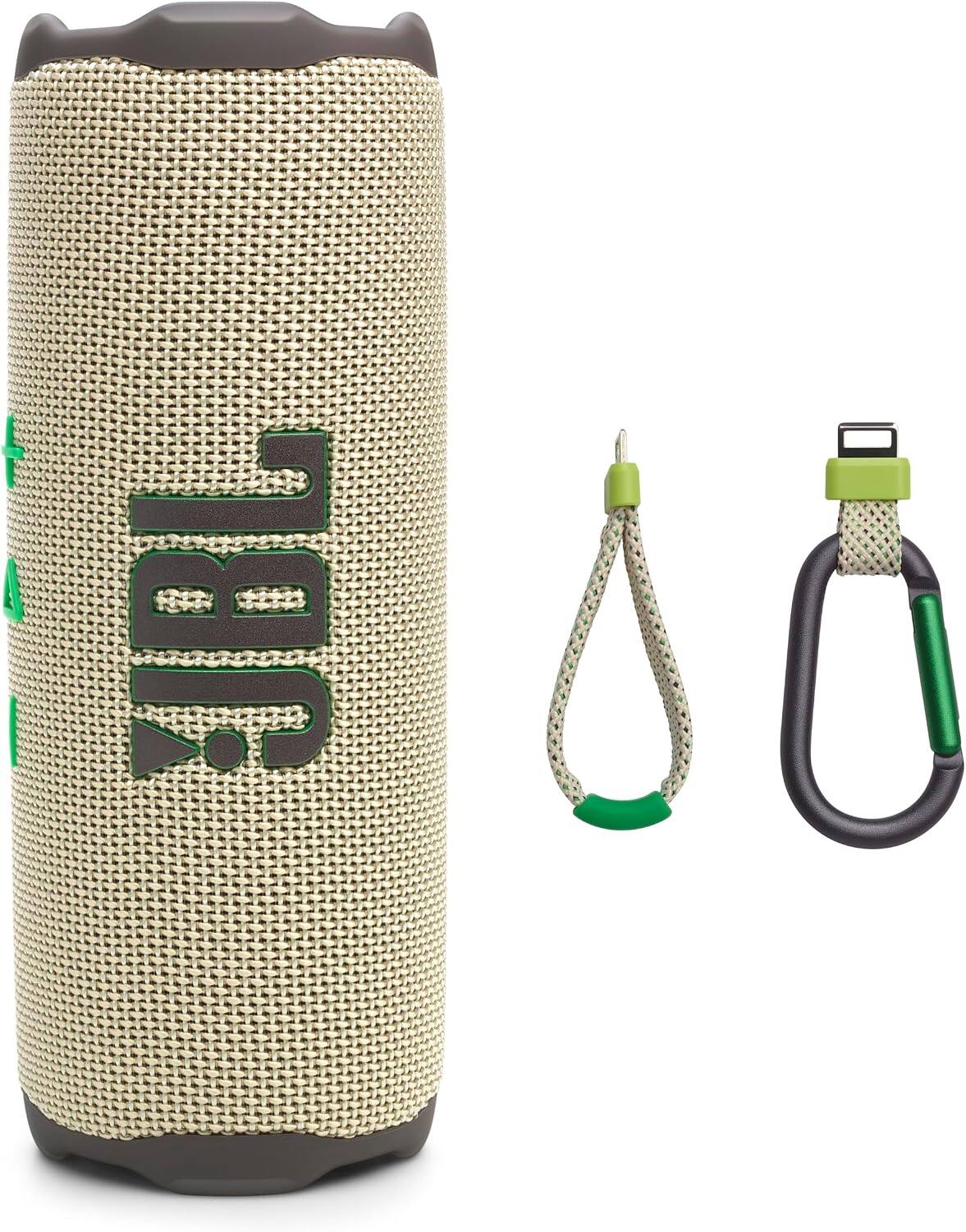 Front. JBL - JBL Flip 7 - Portable Waterproof and Drop-Proof Speaker, Bold JBL Pro Sound with AI Sound Boost (Sand).
