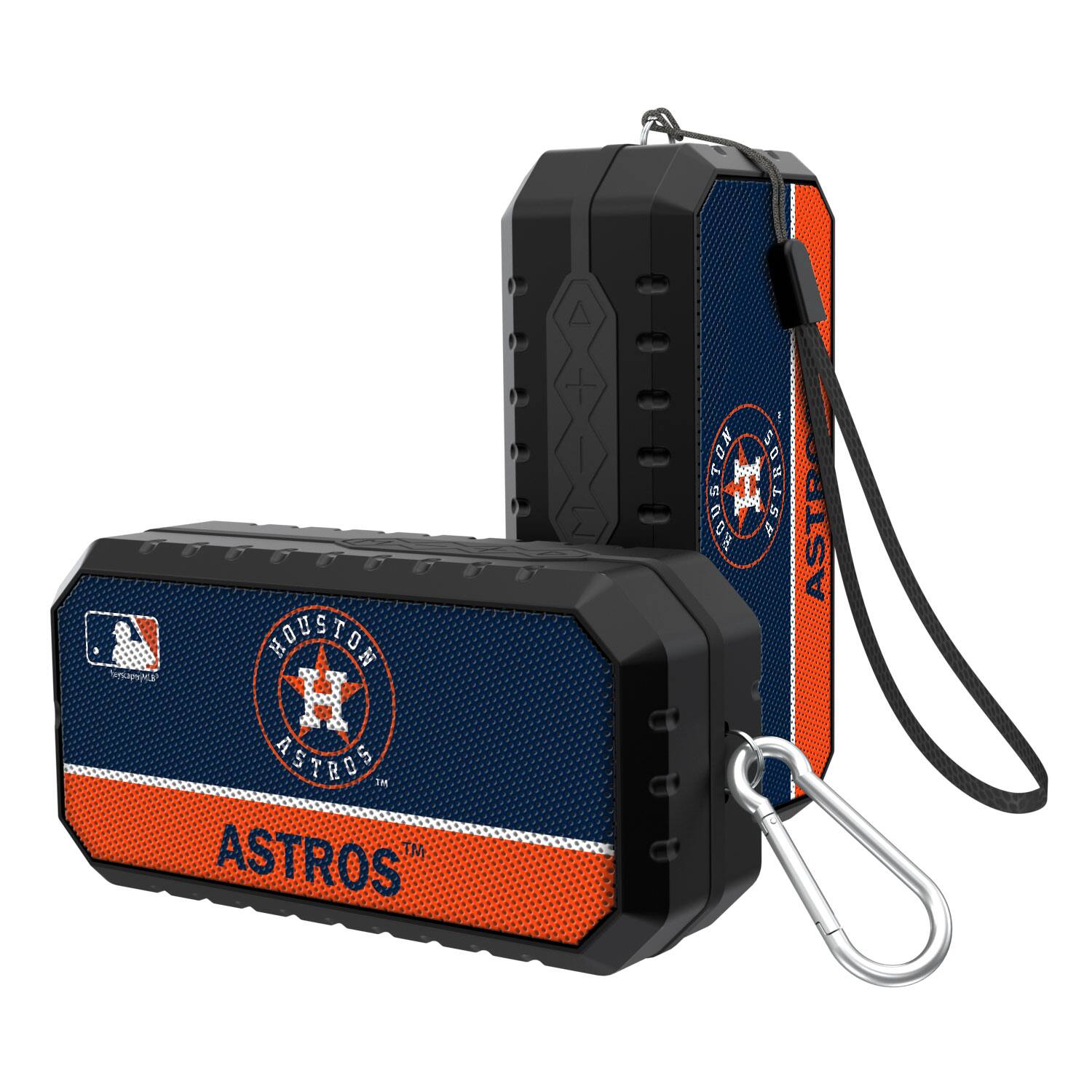 Keyscaper - Houston Astros End Zone Water Resistant Bluetooth Speaker - Multicolor