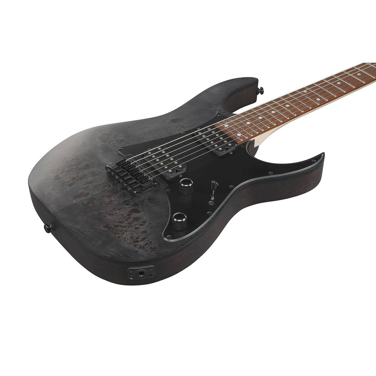 Alt View 5. Ibanez - Ibanez RG Series RGR431PB Electric Guitar, Charcoal Gray Flat.
