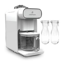 ChefWave - Milkmade Non-Dairy Milk Maker with Two Resealable Glass Storage Carafes - White