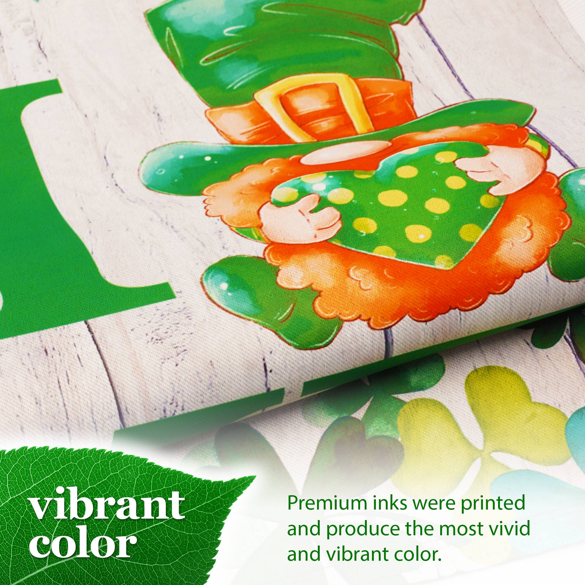 1 vibrant color Premium inks were printed and produce the most vivid and vibrant color.