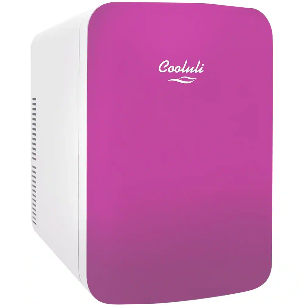 Cooluli - Infinity 0.5 Cu. Ft. Mini Fridge - Fuchsia