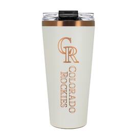 Great American Products - Colorado Rockies 30oz. Big Slim Tumbler - Cream