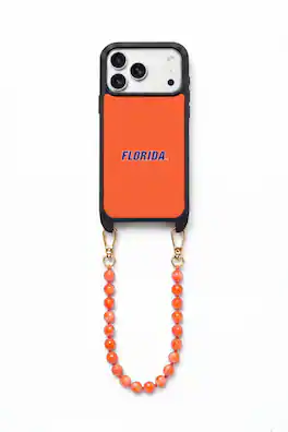 Bundle - Cordée Cases - University of Florida Phone Wristlet Set - iPhone 18 Pro Max - Orange