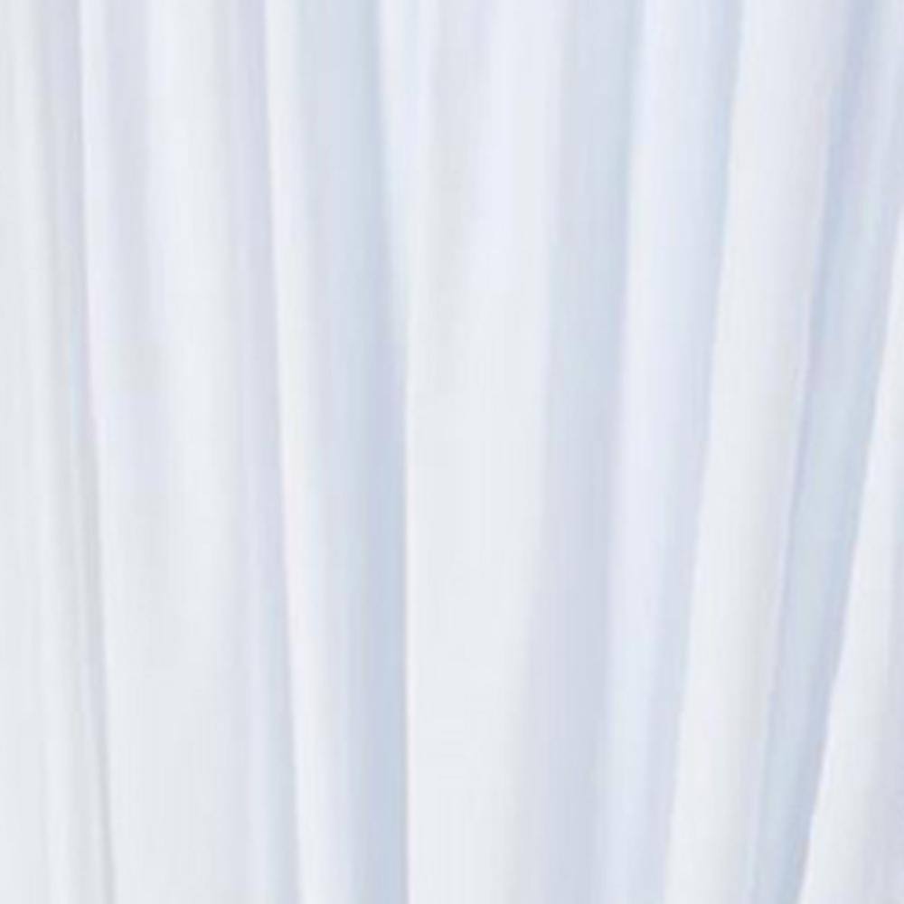 Left. Ellis Curtain - Ellis Curtain 2-Piece Ruffled Priscilla Window Curtain Panel Pair with ties - 80x84" White - White.