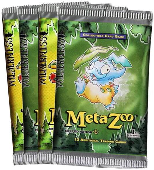 WILDERNESS: MetaZoo Cryptid Nation Edition Collectible Card Game - 12 Additional Trading Cards