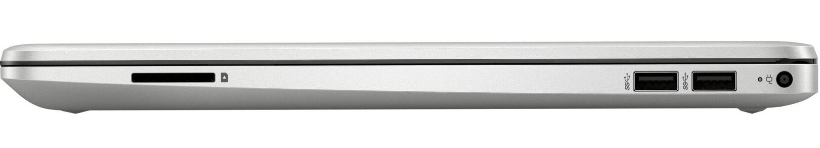 Alt View 3. HP - 15t-dw300-15 Laptop 15.6 HD Display (i7-1165G7, 64GB, 4TB SSD, Intel Iris Xe, Backlit KB, Win 11 Pro) - Natural Silver.