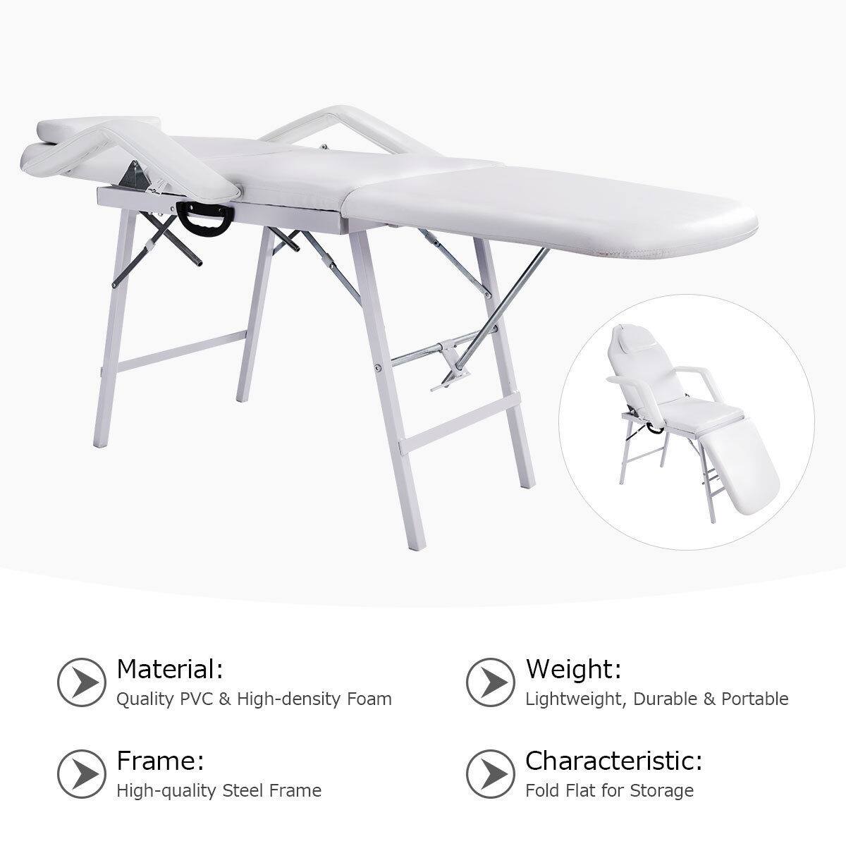 Material: Quality PVC & High-density Foam  
Frame: High-quality Steel Frame  
Weight: Lightweight, Durable & Portable  
Characteristic: Fold Flat for Storage