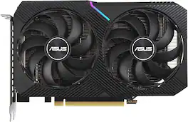 ASUS - Refurbished Excellent - GEFORCE RTX 3060 8GB OC GDDR6 DUAL-RTX3060-O8G VIDEO GRAPHICS CARD GPU