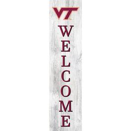 Fan Creations - Virginia Tech Hokies 48'' Welcome Leaner - Multicolor