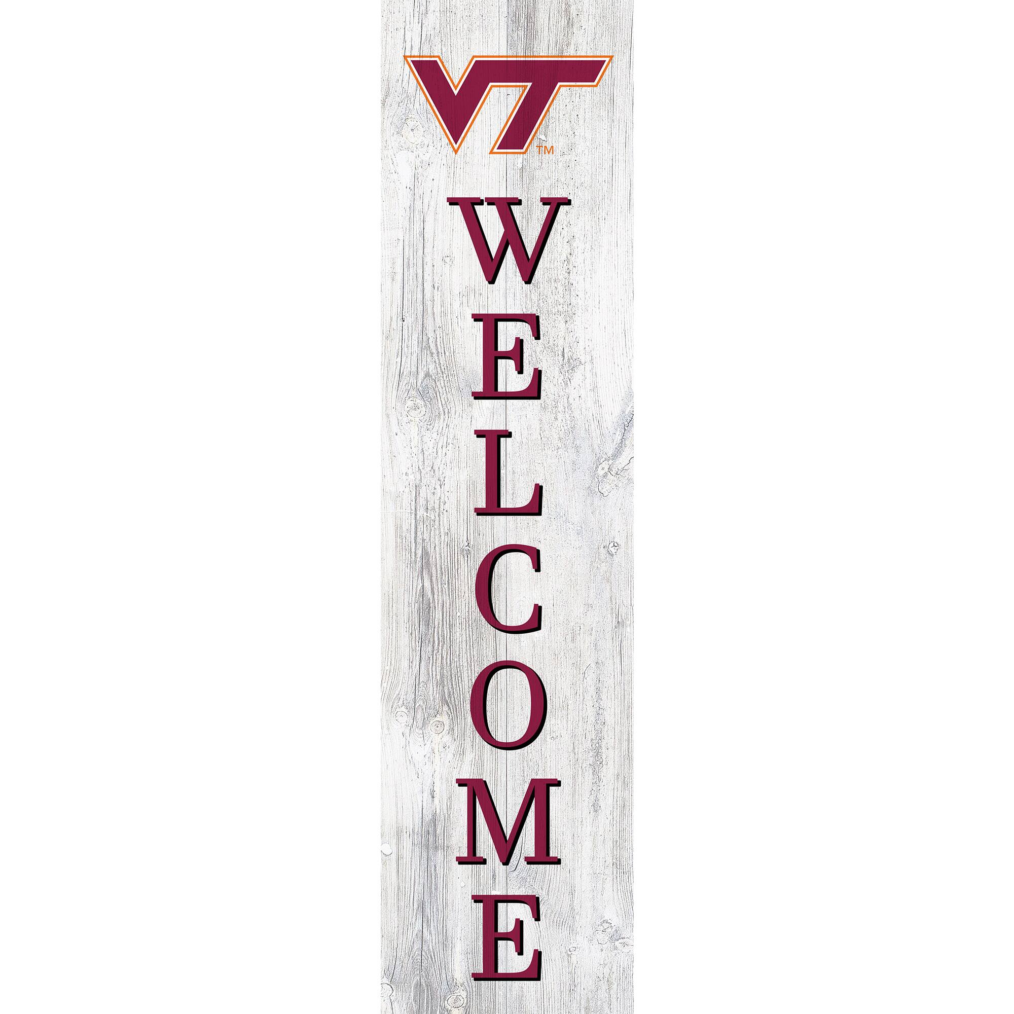 Virginia Tech Hokies 48'' Welcome Leaner