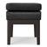 Alt View 1. Simpli Home - Carlson Small Ottoman Bench in Distressed Black - Distressed Black.