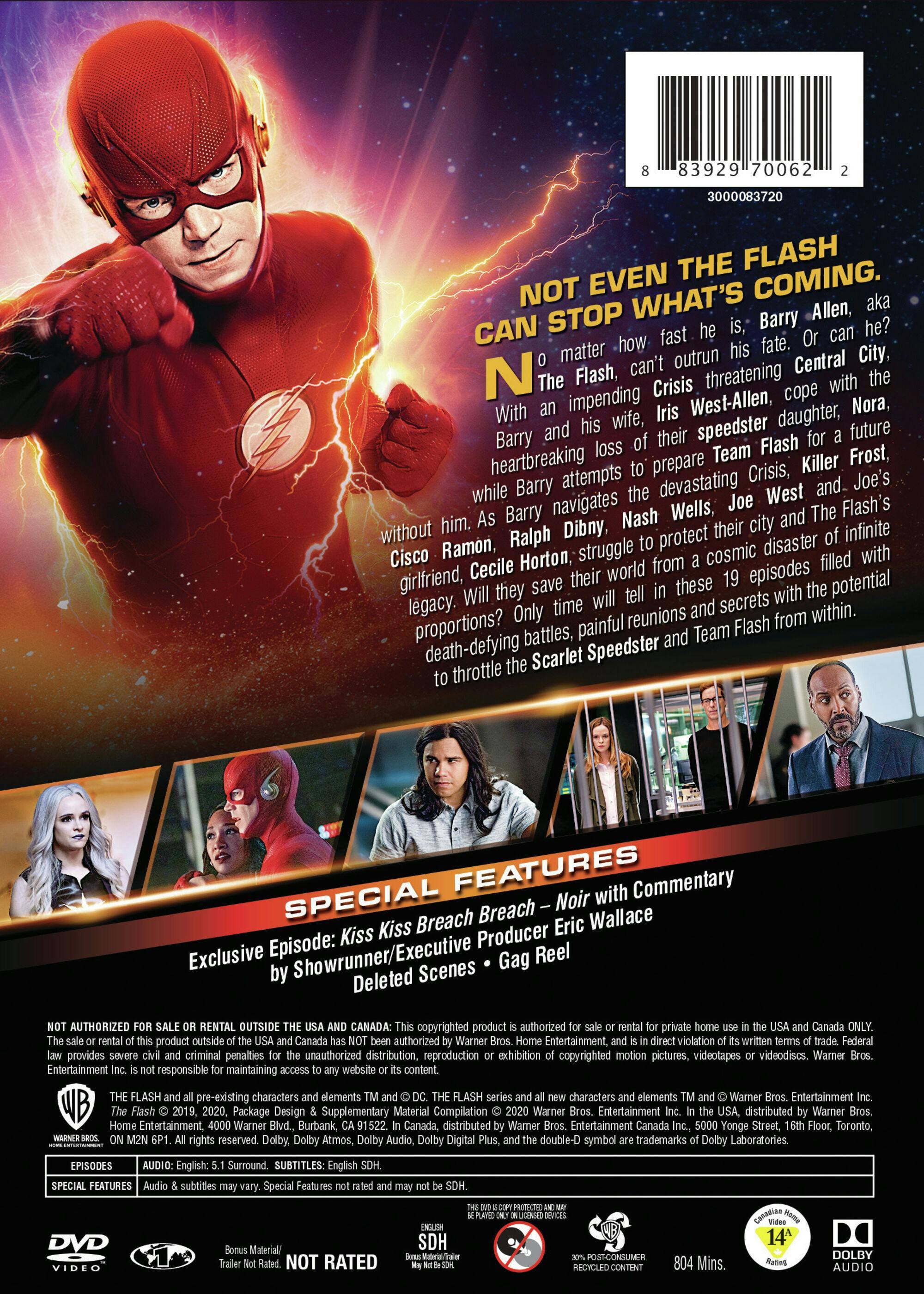Angle. The Flash: The Complete Sixth Season (Box Set) [DVD].