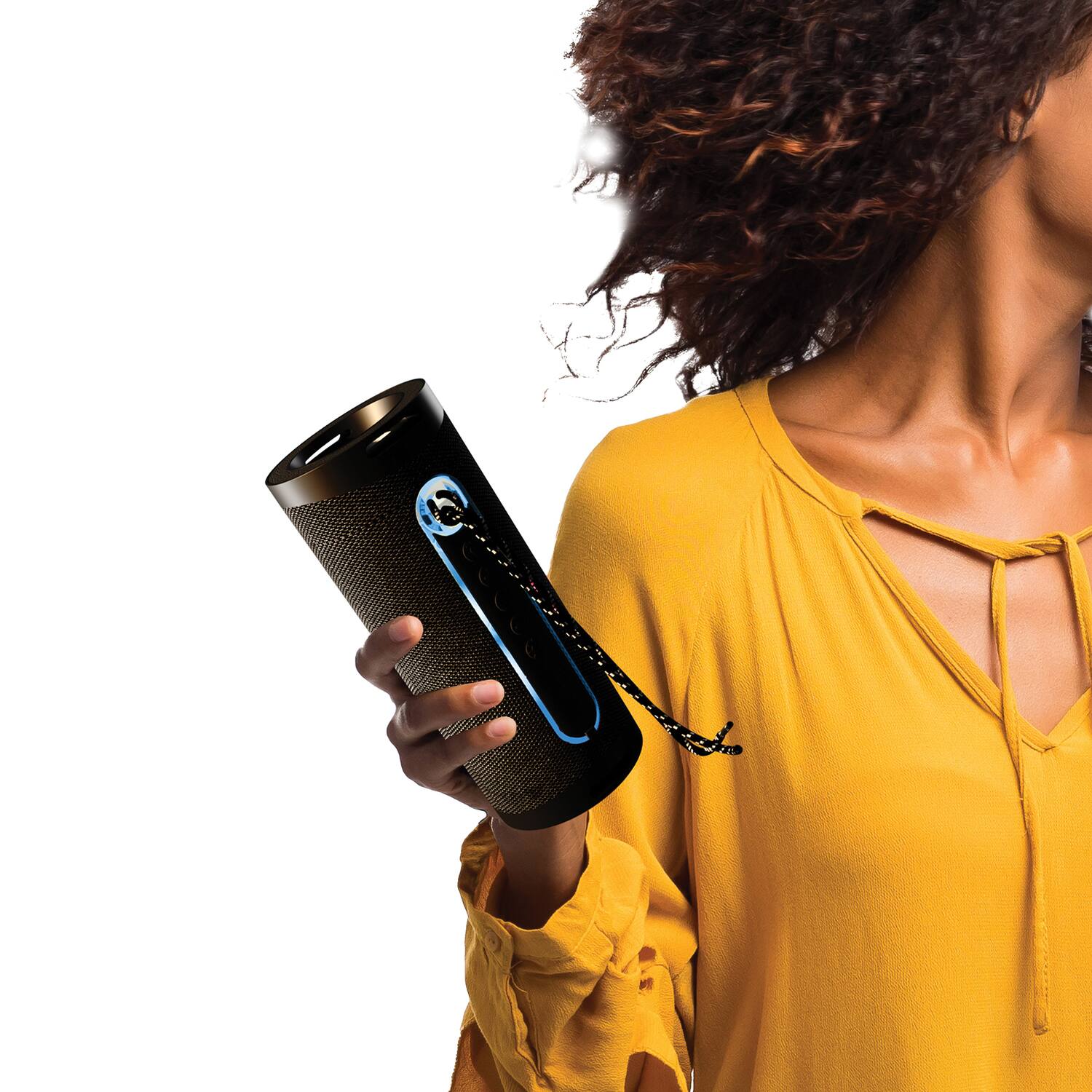 Supersonic Portable Bluetooth Speaker SC 2340BT, LED Flashlight