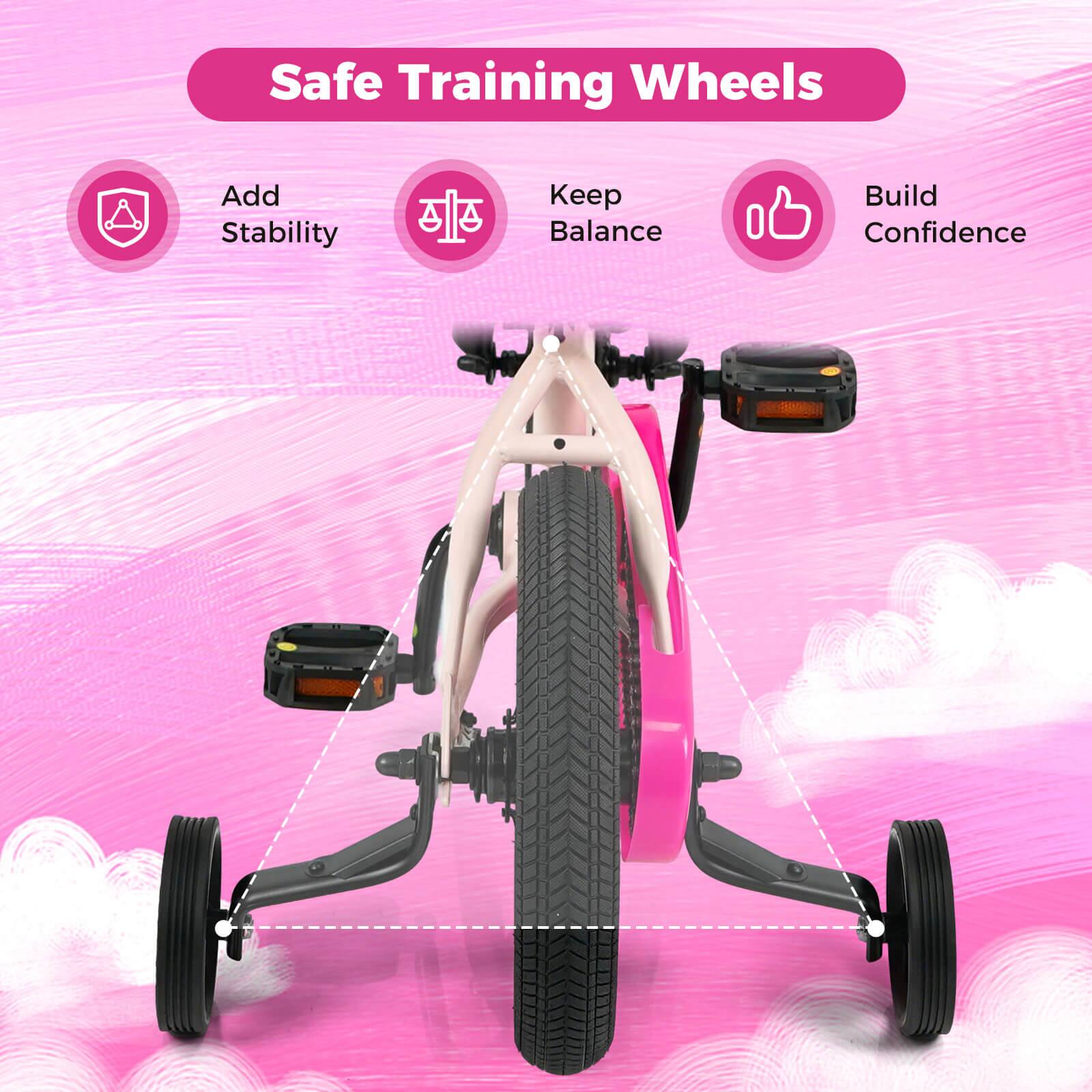 Safe Training Wheels

- Add Stability
- Keep Balance
- Build Confidence