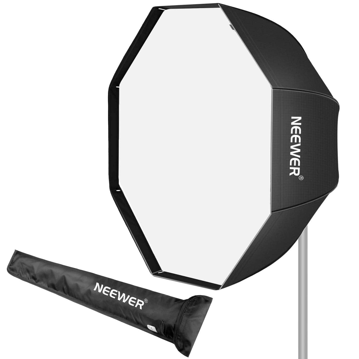 Neewer - 37.5" Octagon Softbox with Carry Bag, for Speedlite/Studio Flash