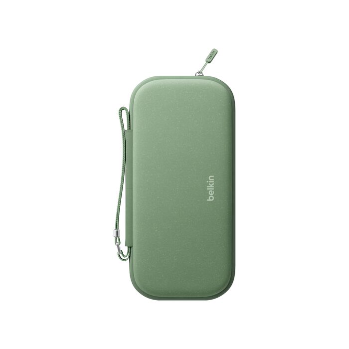 Alt View 10. Belkin - Travel Case for Nintendo Switch 2, Protect Against Scratches and Drops, Carrying Protective, Durable, Game Card Storage - Sage Green.