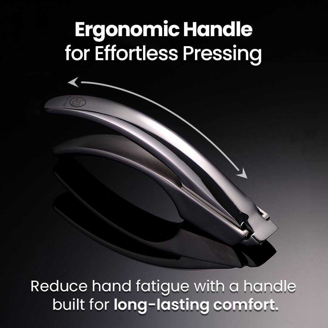 Ergonomic Handle for Effortless Pressing

Reduce hand fatigue with a handle built for long-lasting comfort.