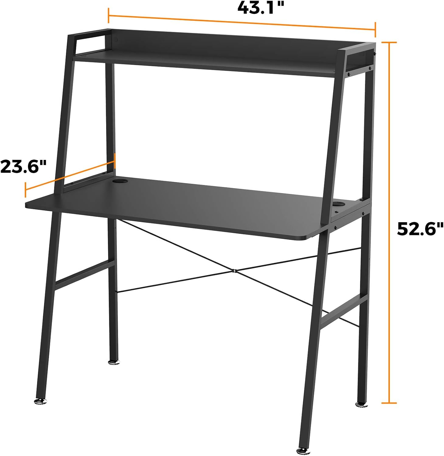 43.1" 23.6" 52.6"
