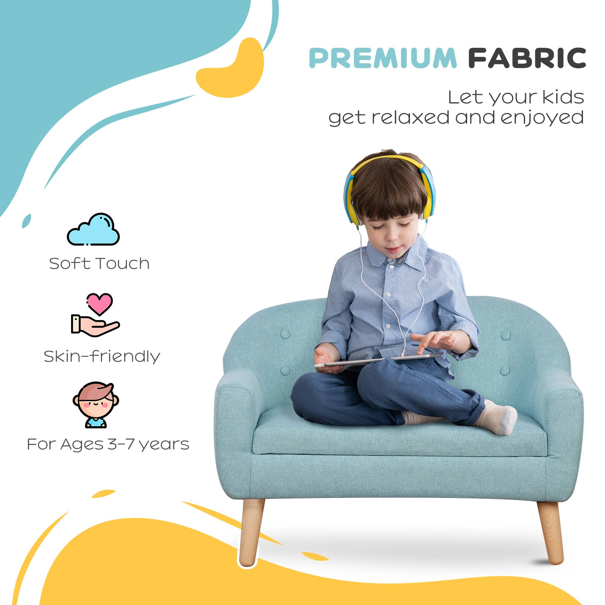 PREMIUM FABRIC  
Let your kids get relaxed and enjoyed  

- Soft Touch  
- Skin-friendly  
- For Ages 3-7 years