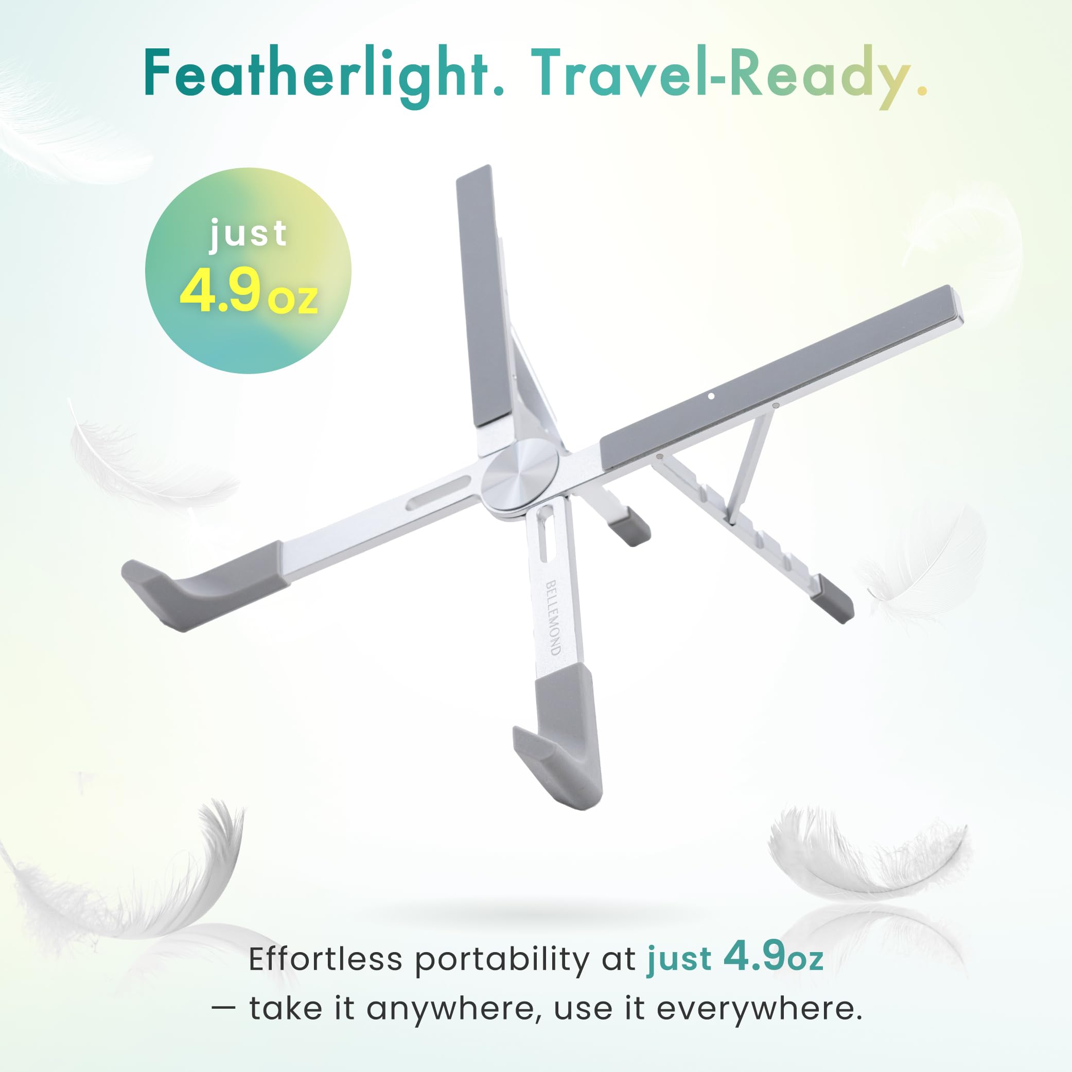 Featherlight. Travel-Ready.

just 4.9 oz

Effortless portability at just 4.9 oz — take it anywhere, use it everywhere.